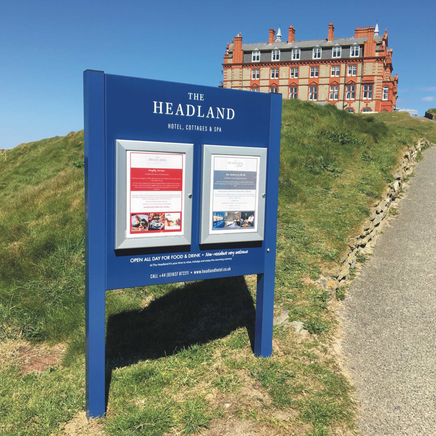 headland signage