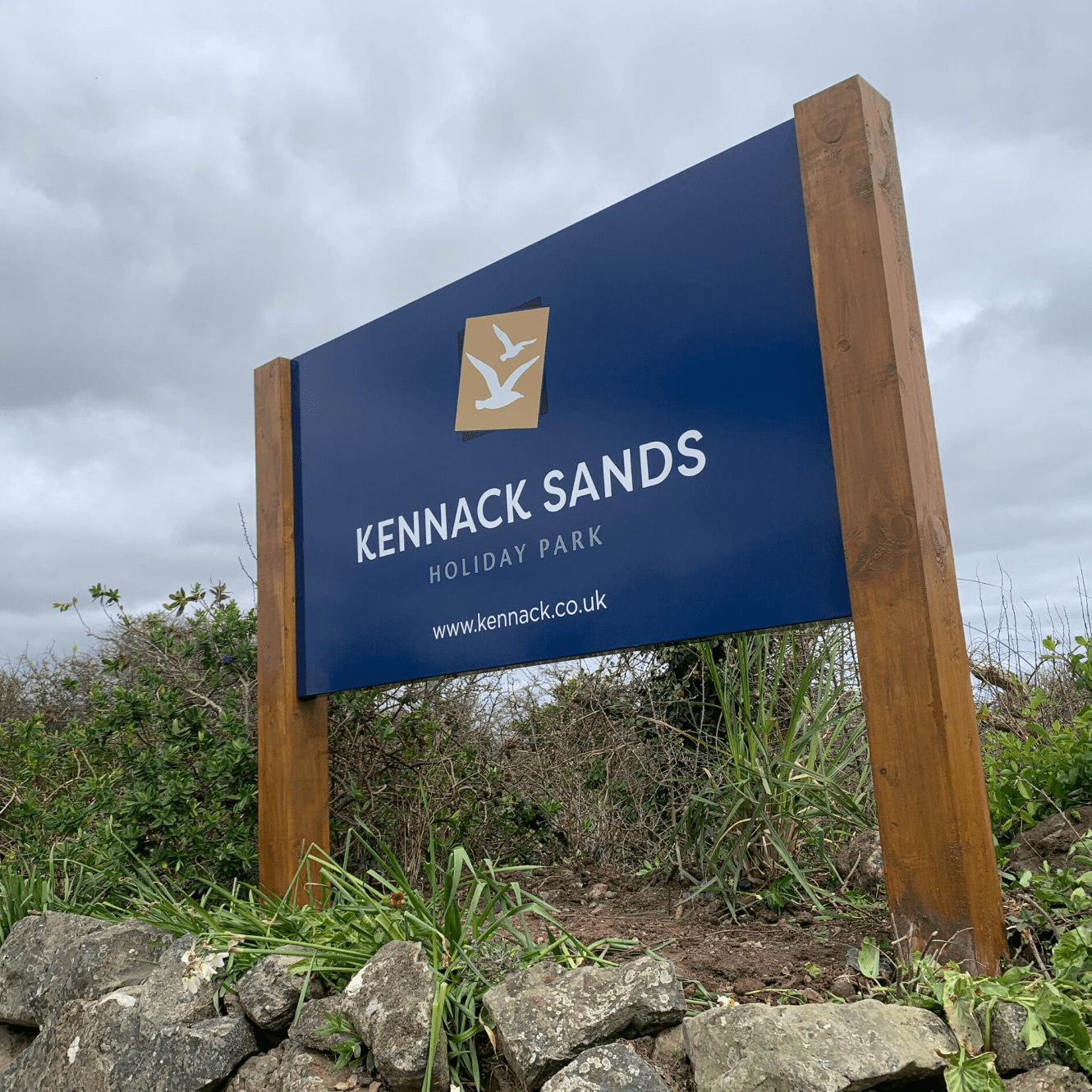 kennack sands signage 2