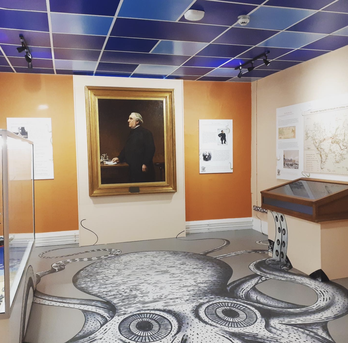 porthcurno octopus floor 2