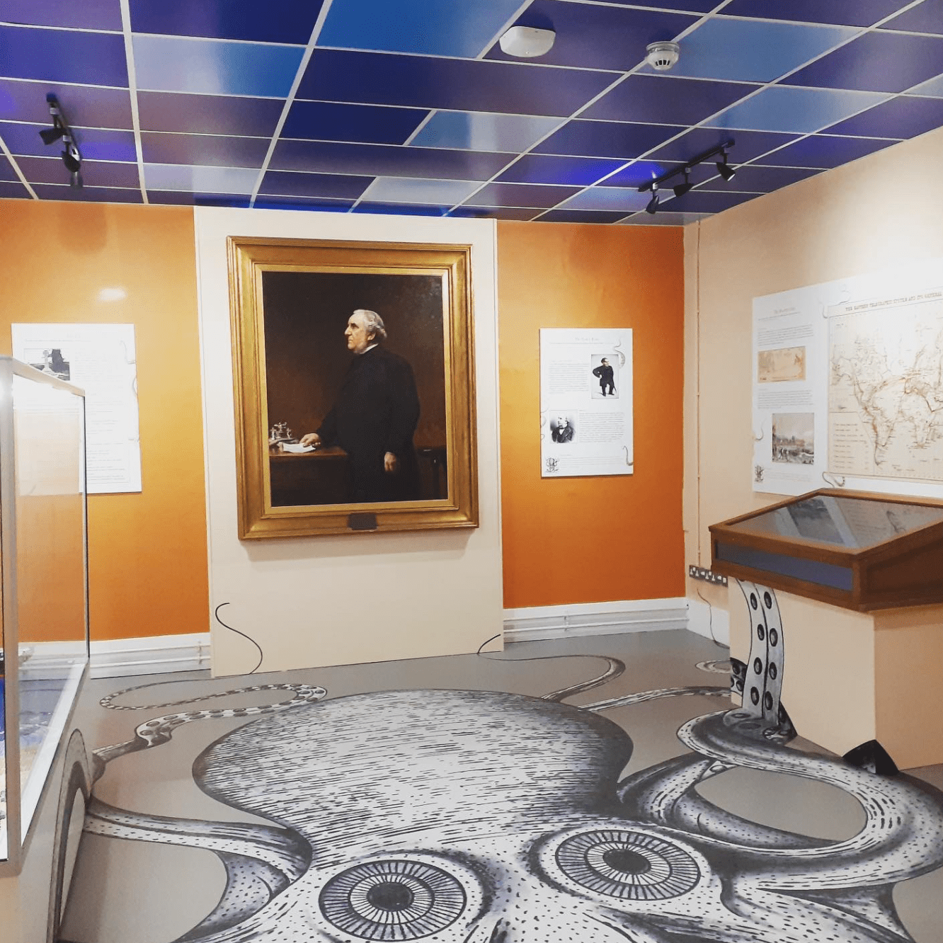 porthcurno octopus floor 2