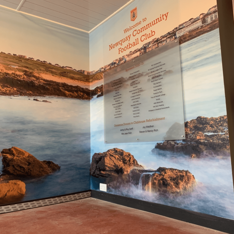 newquay football club sign 4a